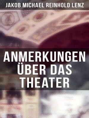 cover image of Anmerkungen über das Theater